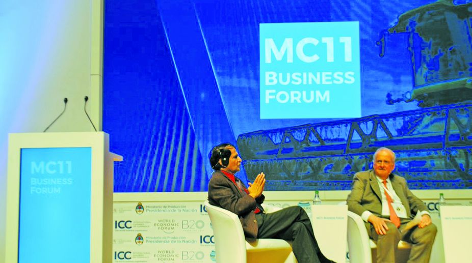 World Trade Organisation, MC11, Buenos Aires, Commerce Minister, Suresh Prabhu