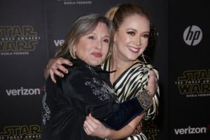 Billie Lourd honours Carrie Fisher on first death anniversary