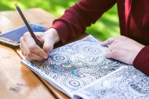 Colouring books for adults can help reduce stress