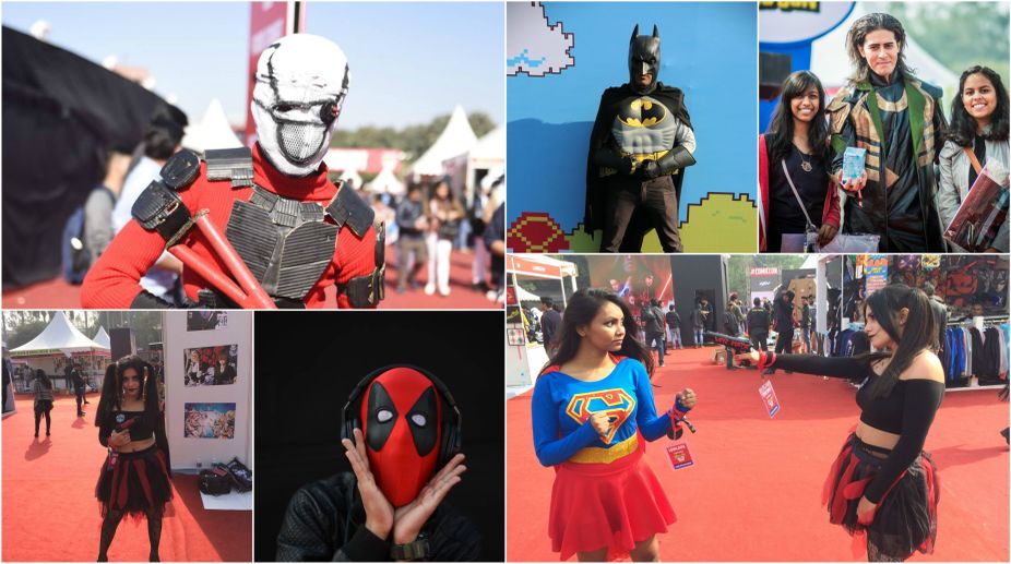 Cosplayers steals the show at Delhi Comic Con 2017