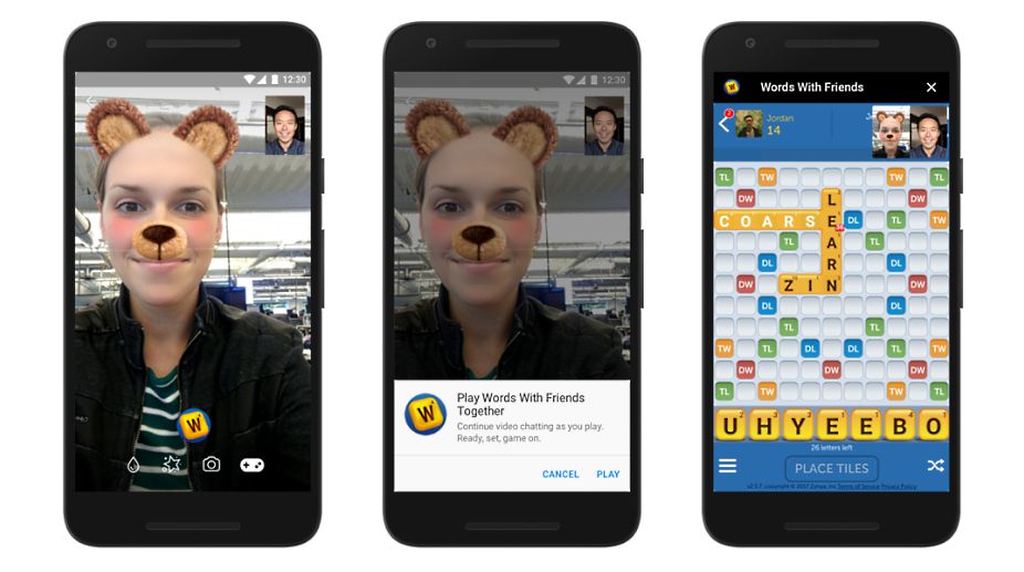Facebook adds live streaming, video chats support to Messenger games