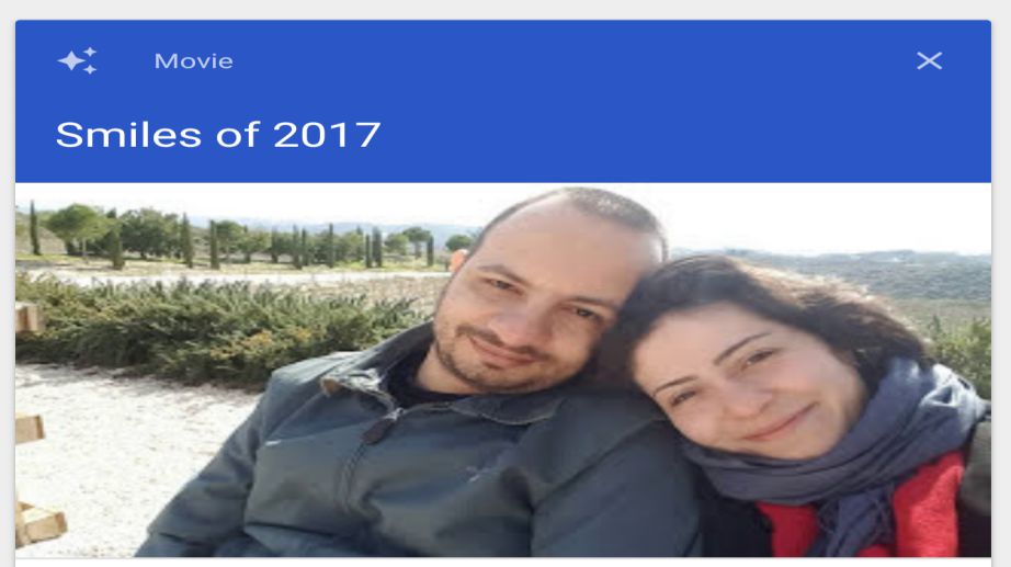 Google Photos rolls out “Smiles of 2017” video collage feature