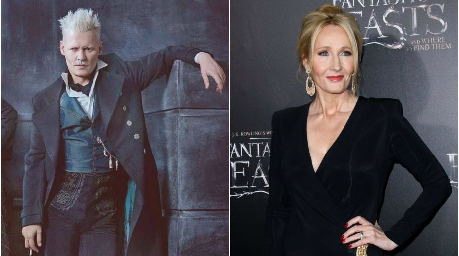 J K Rowling happy to have Depp in ‘Fantastic Beasts’ sequel