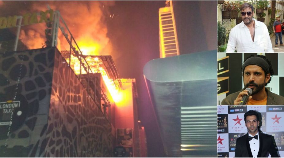 B-Town sad, shocked over Mumbai pub fire