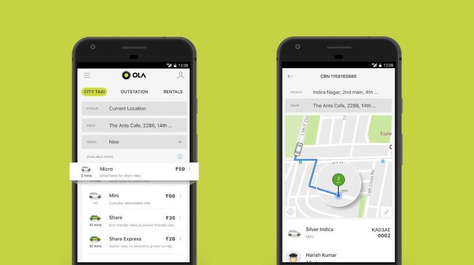 Ola launches ‘Lite’ version of its app, consumes less than 1MB space