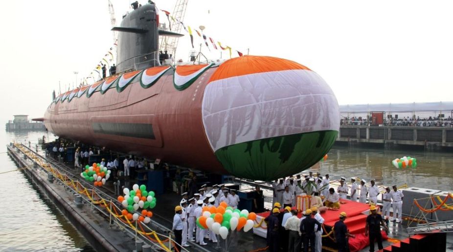 Submarine INS Kalvari to be commissioned by PM Modi tomorrow