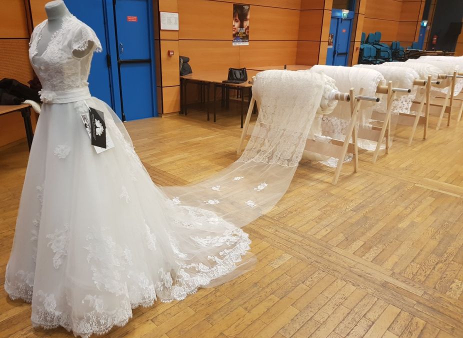 World’s longest wedding dress train sets Guinness Record