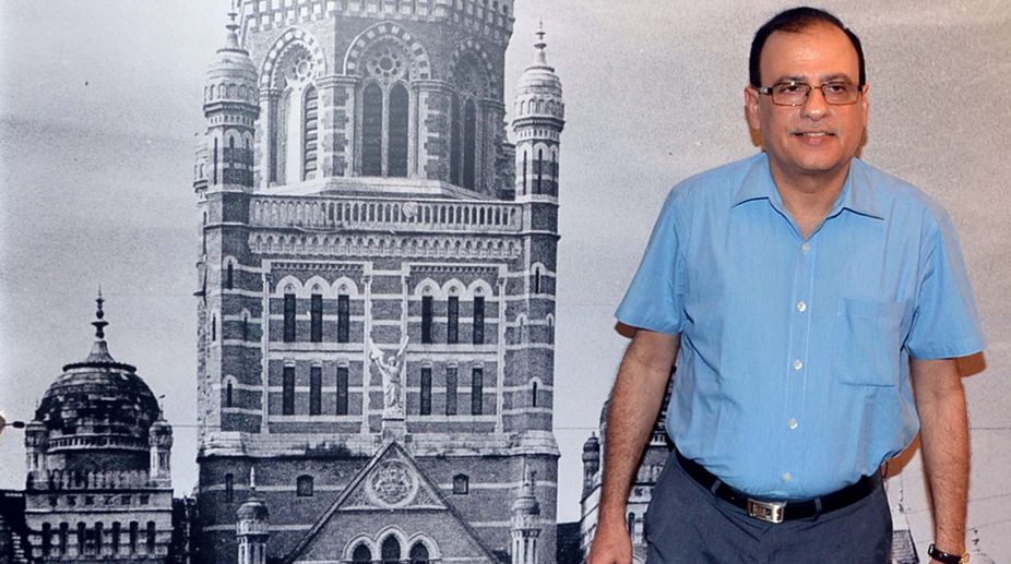 Mumbai: Ajoy Mehta at BMC headquaters