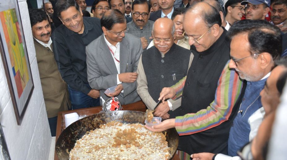 Union Budget 2018 printing gets a sweet start with Halwa ceremony