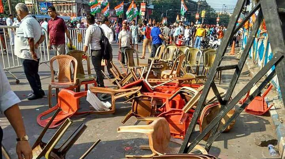 BJYM rally Kolkata