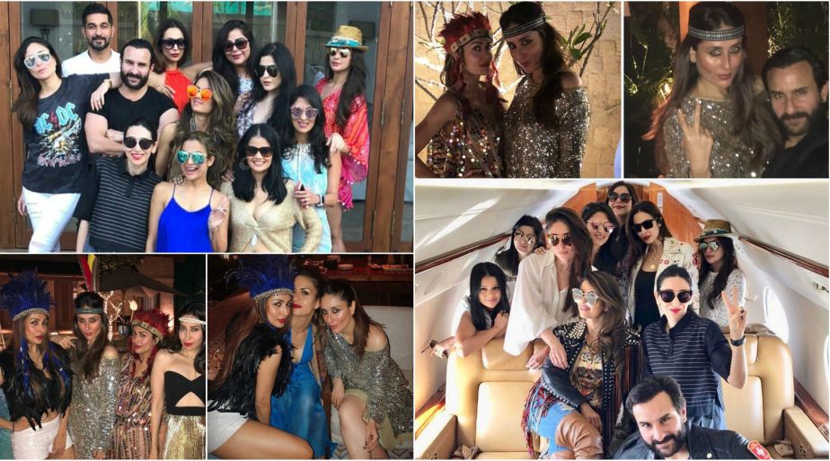 Kareena Kapoor, Malaika Arora Khan, Karisma Kapoor, Amrita Arora, Happy Birthday Amrita, Goa, Saif Ali Khan