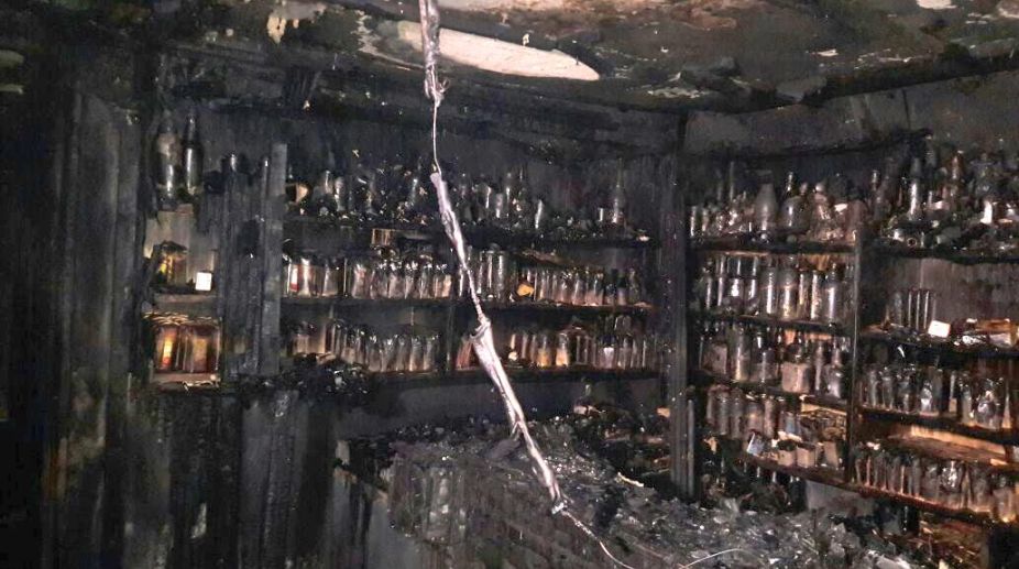 5 charred to death as fire breaks out at a bar in Bengaluru