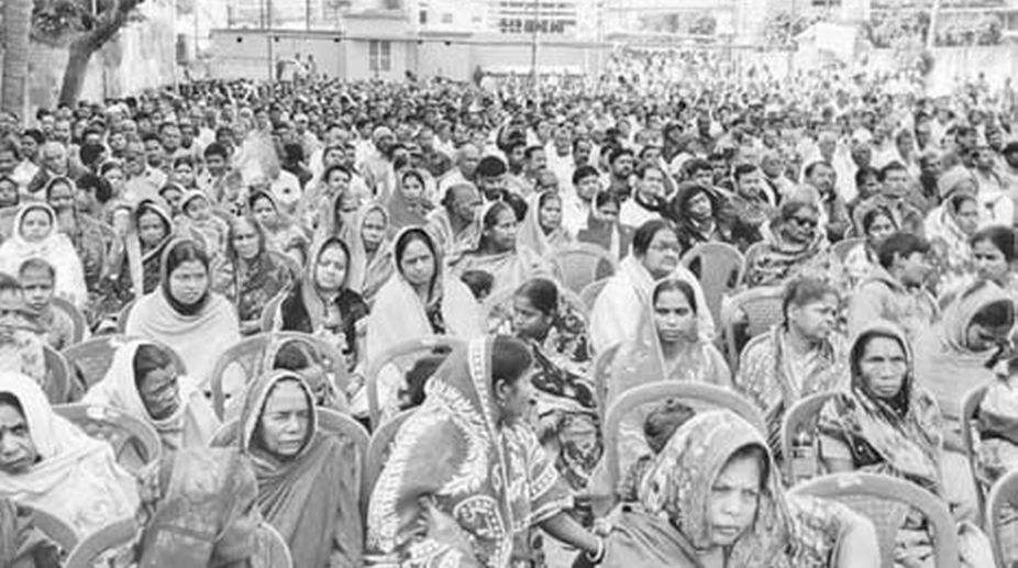 Cong protest