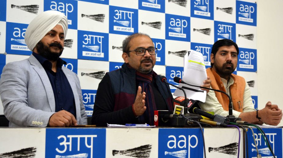 AAP accuses municipal bodies of indulging in corruption