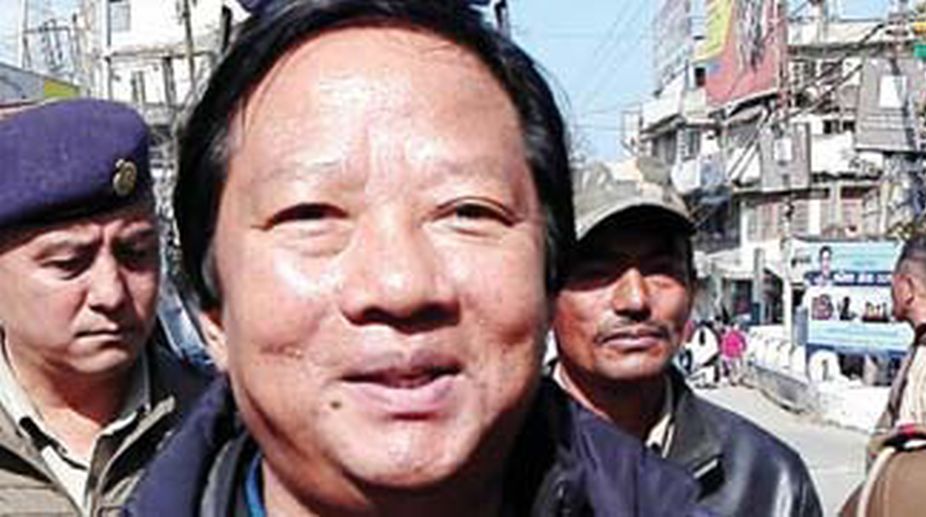 former Vice Chairman of the Gorkhaland Territorial Administration (GTA), Lopsang Lama
