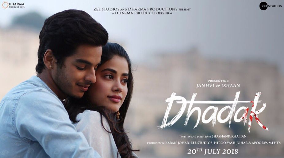 Confirmed: Janhvi Kapoor, Ishaan Khattar’s ‘Dhadak’ to release on July 20