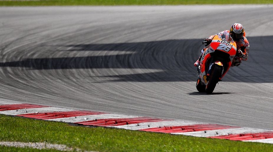 Moto GP: Pedrosa, Dovizioso, Lorenzo set pace on 1st pre-season test day