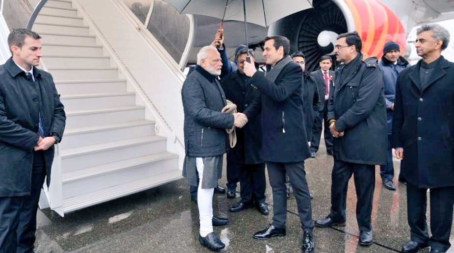 PM Modi arrives in Davos; to deliver opening address on 23 January