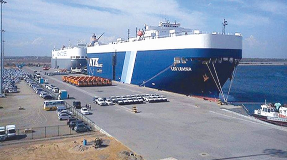 Lanka’s port for sale