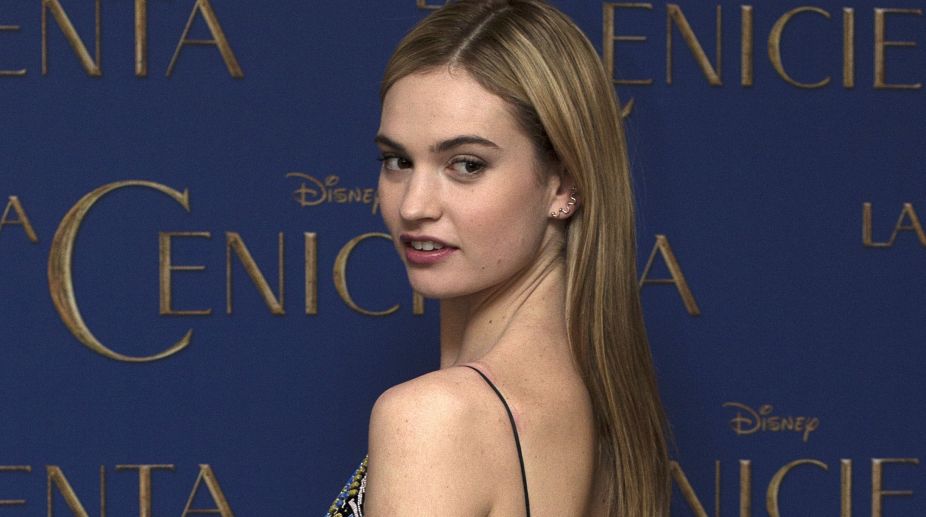 Lily James obsessed with using typewriter