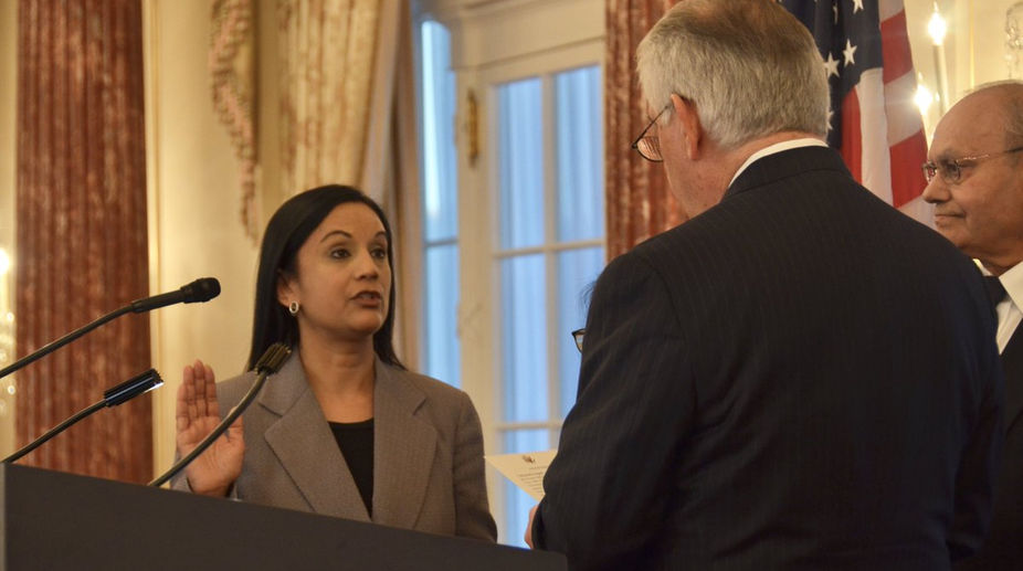 Indian American Manisha Singh sworn in as Assistant Secretary of State