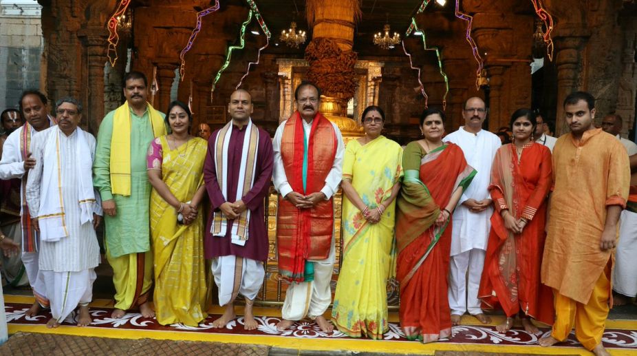 Indian culture teaches peace: Vice President