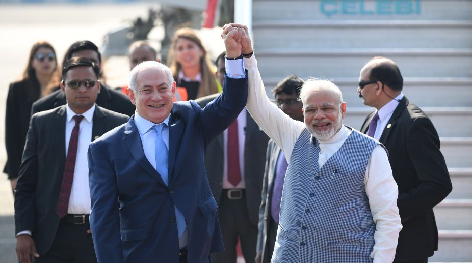 India, Israel ink 9 pacts; PMs hold talk to boost ties