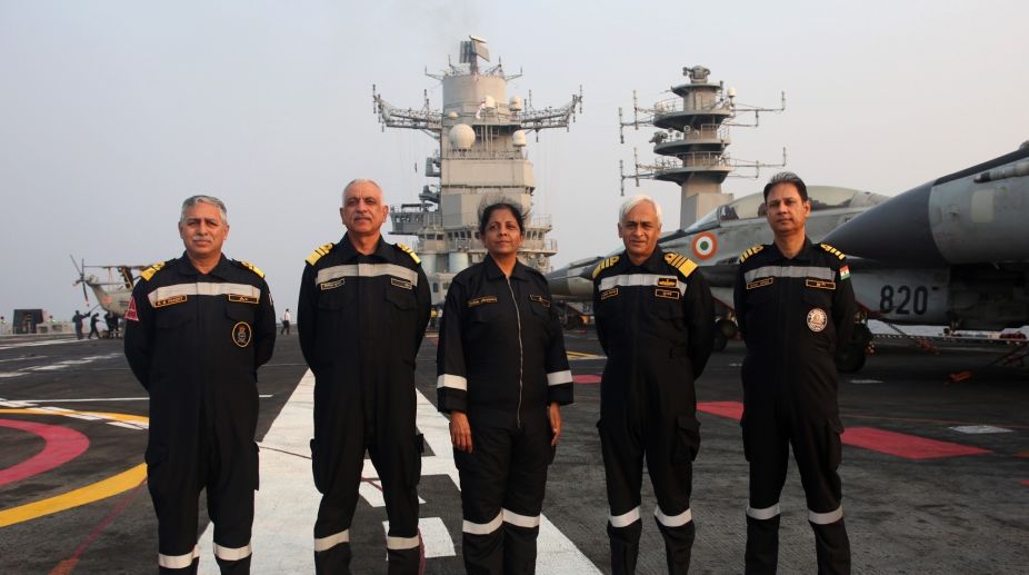 Navy capable of defending India against any threat: Defence Minister
