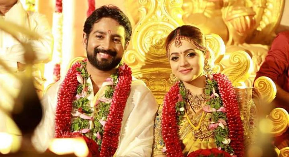 Malayalam actress Bhavana marries Kannada producer Naveen
