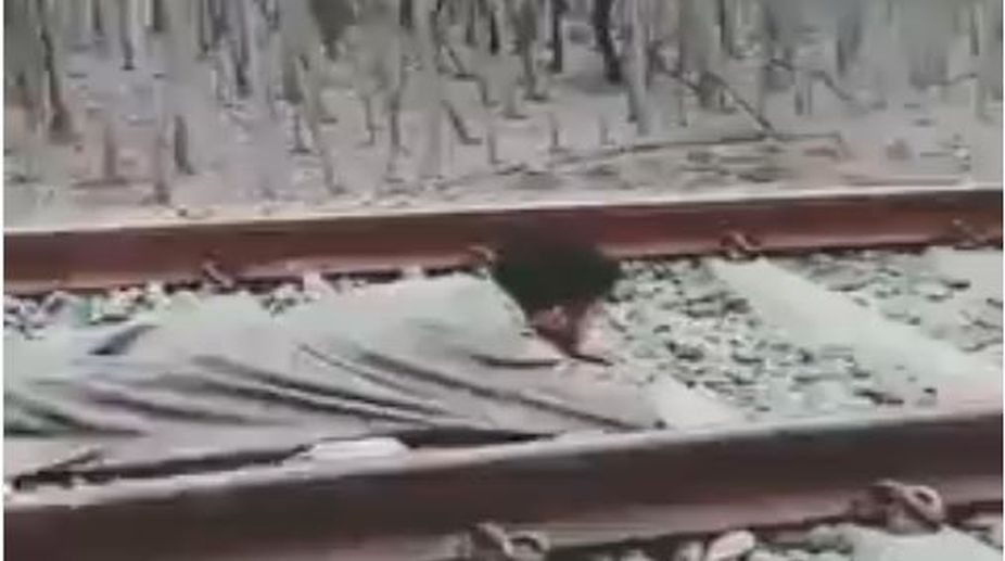 Kashmiri man’s ‘stupid’ rail stunt video goes viral; Twitterati want him ‘arrested’