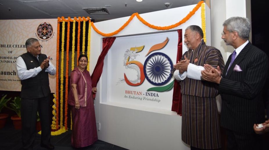 India, Bhutan unveil ‘logo’ to mark golden jubilee of diplomatic relations