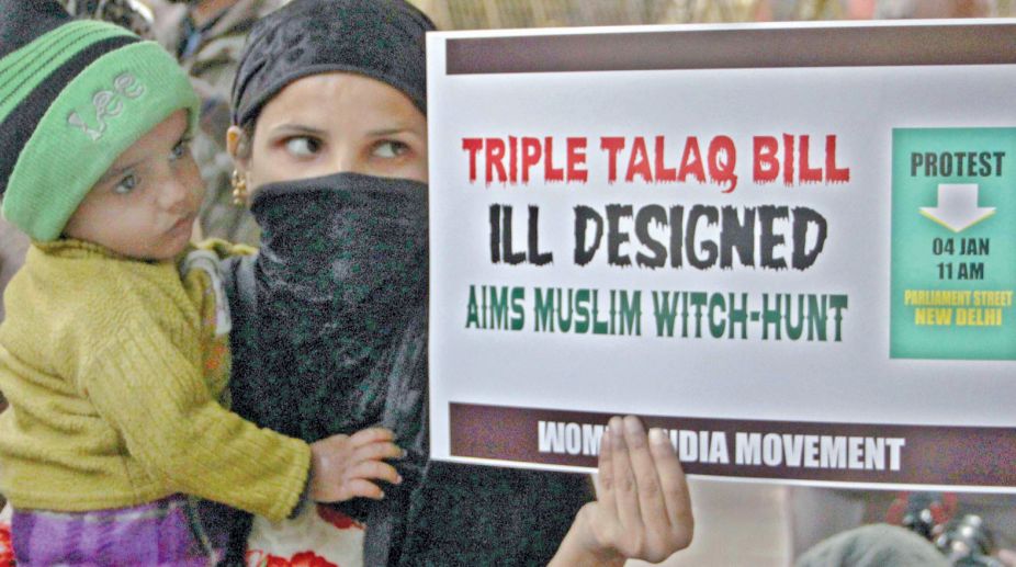 Outnumbered in RS, Centre may finally send Triple Talaq Bill for review
