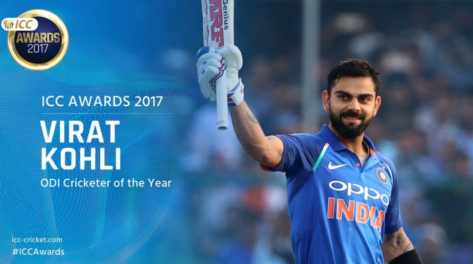Virat Kohli to Rashid Khan: Here is complete list of ICC Awards 2017 winners