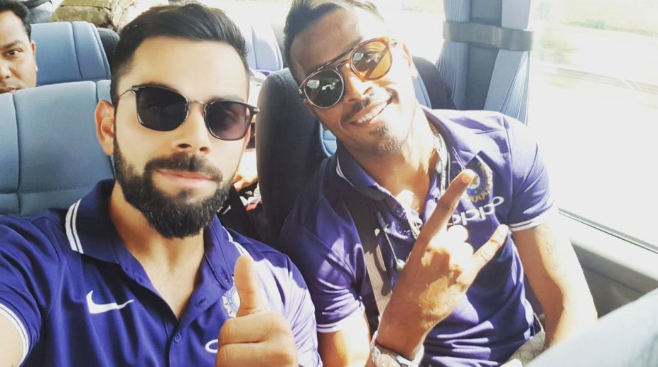 Virat Kohli posts picture with Hardik Pandya, says excited about 2nd Test