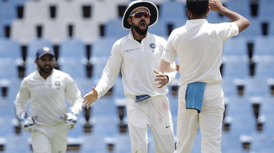 In Pictures: India vs South Africa second Test so far