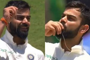 India vs South Africa: Watch Virat Kohli’s special gesture for Anushka Sharma on reaching 150
