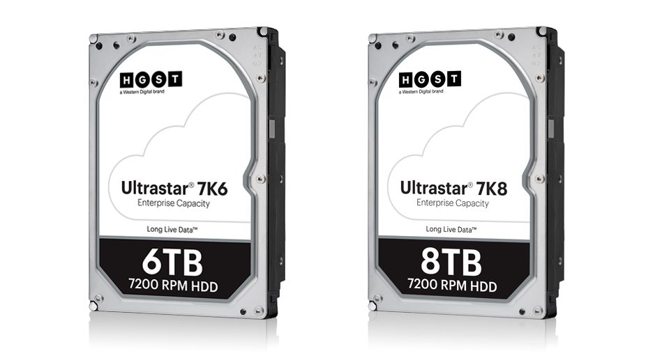 Western Digital unveils mid-range series 4TB, 6TB and 8TB hard drives for enterprises