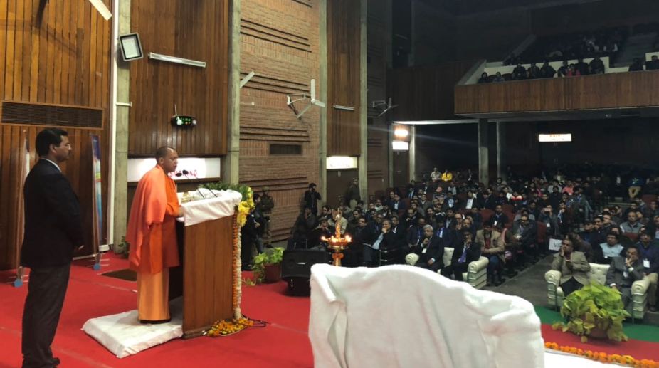 Yogi Adityanath addresses ‘Start-up Master Class’ at IIT-Kanpur