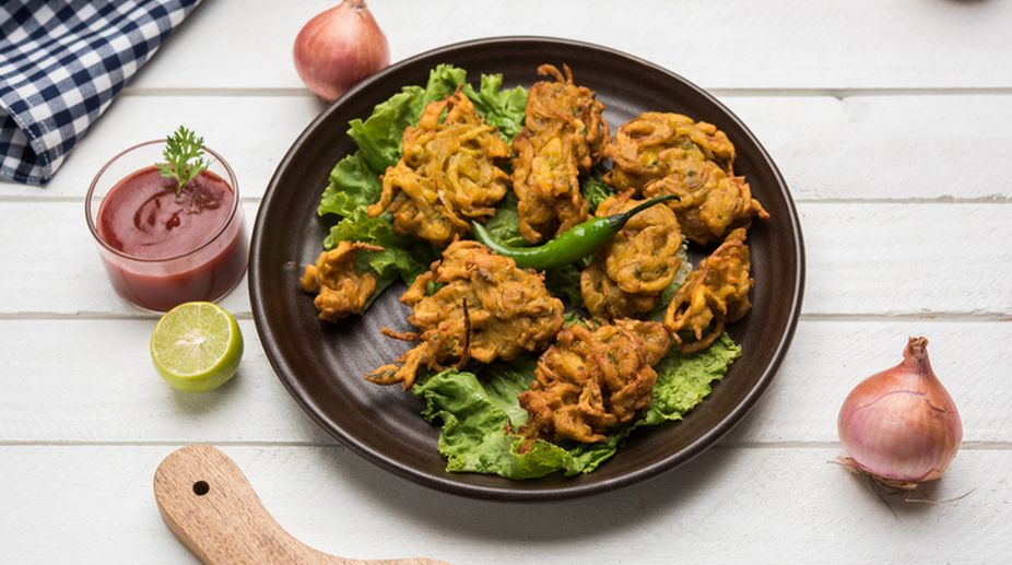 Weekend recipe : Spinach pakoda