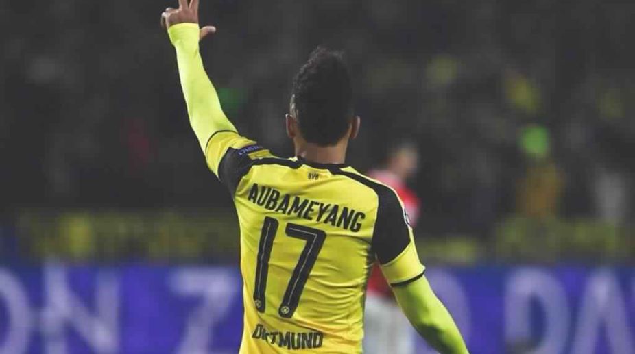Striker Aubameyang causing trouble for Borussia Dortmund