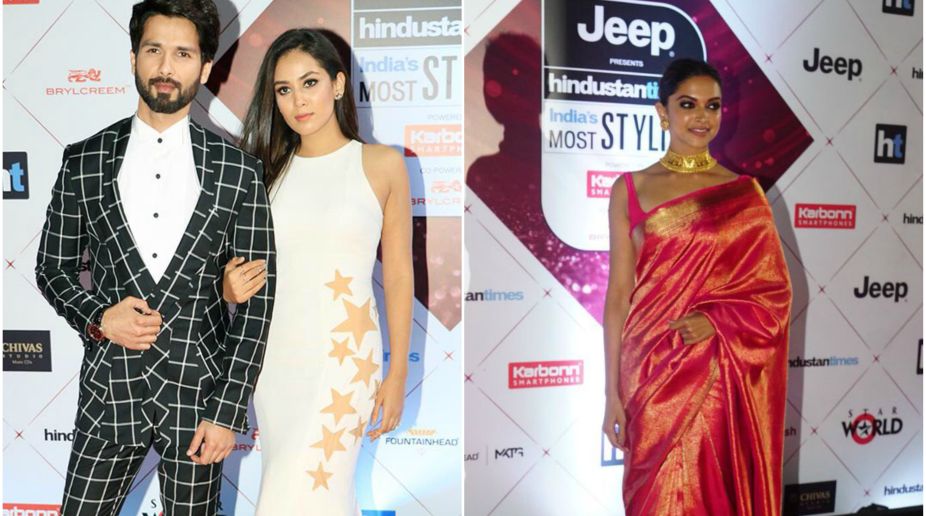 ‘Padmaavat’ actors Deepika-Shahid win HT India’s Most Stylish Awards
