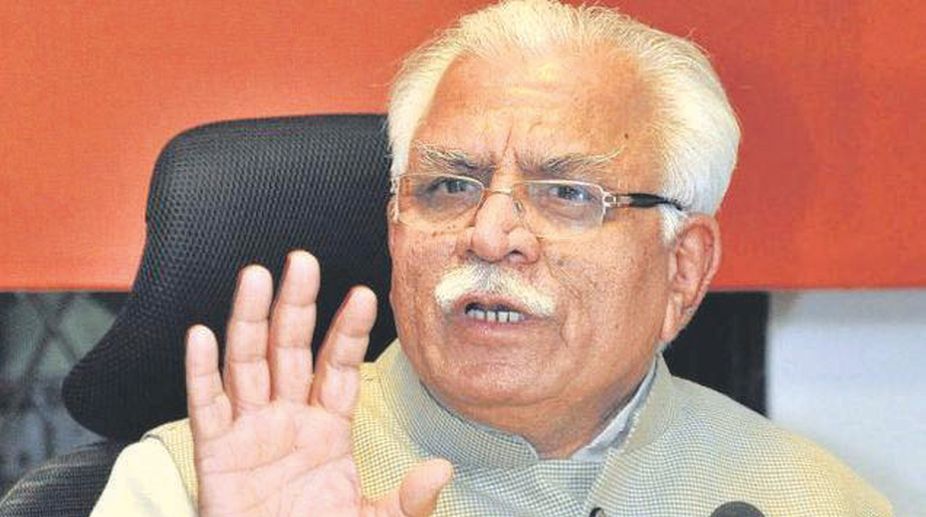 Namaz should be offered in mosques, idgahs only: Manohar Lal Khattar