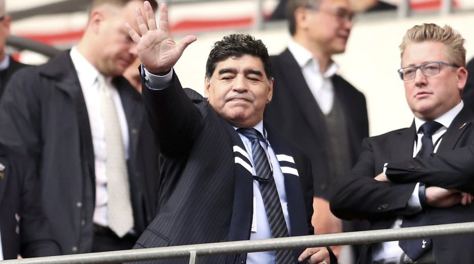 Diego Maradona’s daughter’s wedding fuels family drama