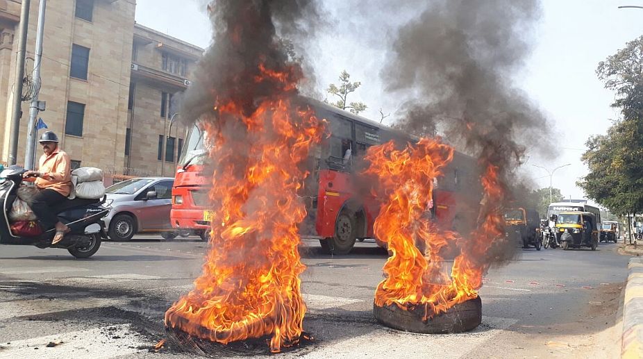 After Maharashtra caste violence spreads to MP, 10 vehicles set on fire