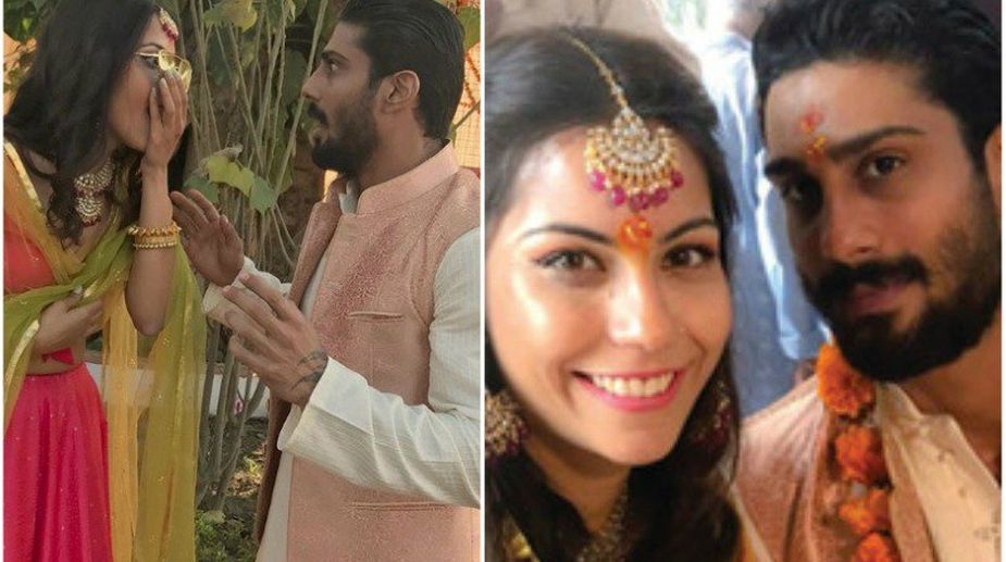 Prateik Babbar gets engaged to girlfriend Sanya Sagar