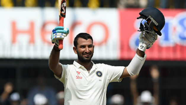 <p>2. Cheteshwar Pujara <p> Currently Cheteshwar Pujara is the perfect fit for Indian squad at number 3. The players know his importance and most importantly he knows when to take charge or when to hold on. The cricketer is cool, composed and perfect with his bat.
(Photo Credit- Twitter) img