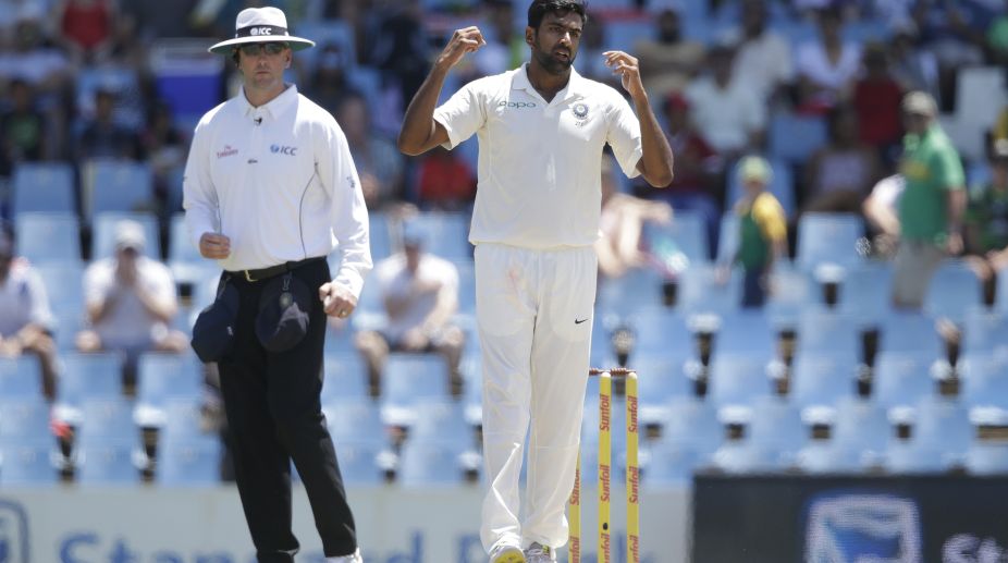 <p> R Ashwin <p> R Ashwin played the crucial role in the second Test from India's side and took four wickets, including South Africa's openers Dean Elgar, Aiden Markram.
(Photo Credit-AFP/GIANLUIGI GUERCIA) img