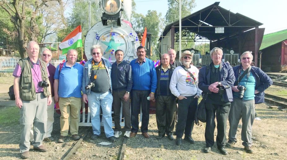 Steam engine wins hearts at Palampur