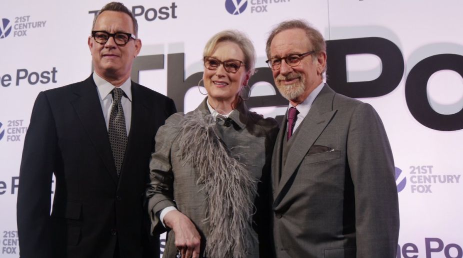 White House to screen Steven Spielberg’s ‘The Post’