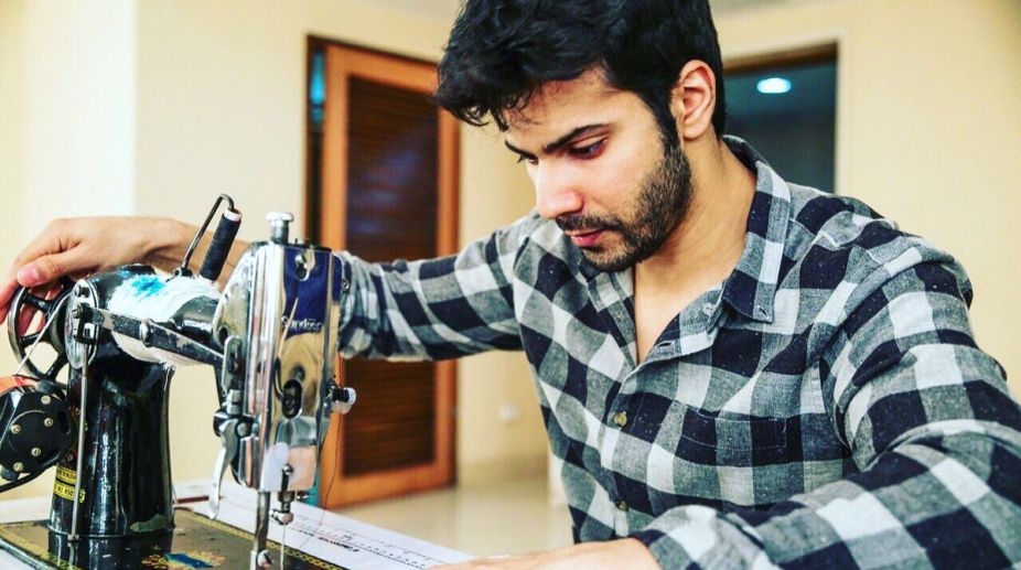 In Pictures: Varun Dhawan showing the art of ‘Sui Dhaaga’